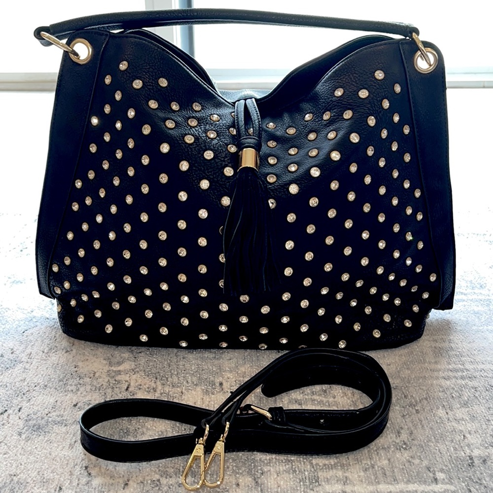 Rhinestone Studded Purse